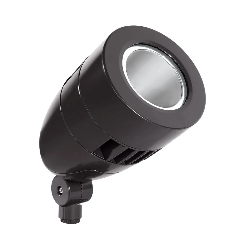13W LED Landscape Spot Light 120-277V 3000K Bronze