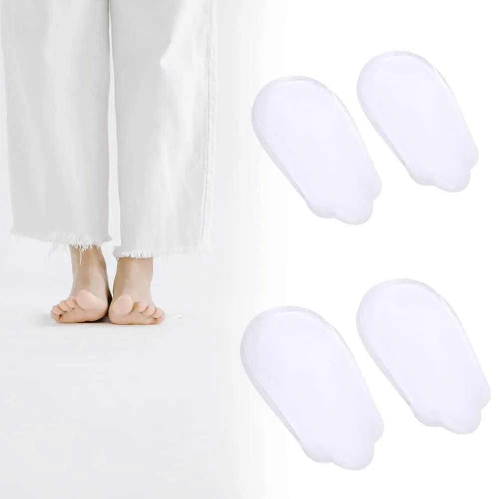 2 Pairs Gel Heel Pads Arch Support Insoles Shoe Insoles Comfortable Orthotic Insoles for Men Women to Correct Over Pronation or Over Supination