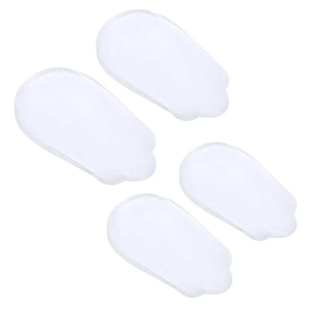 2 Pairs Gel Heel Pads Arch Support Insoles Shoe Insoles Comfortable Orthotic Insoles for Men Women to Correct Over Pronation or Over Supination