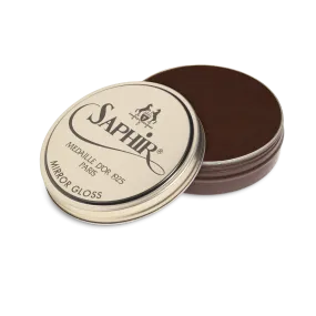 37 Medium Brown - Saphir Medaille D'Or Mirror Gloss Wax Polish 75ml