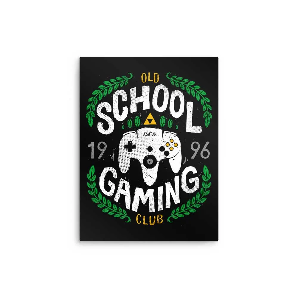 64 Gaming Club - Metal Print