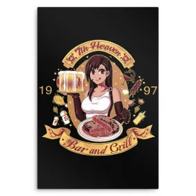 7th Heaven Bar and Grill - Metal Print