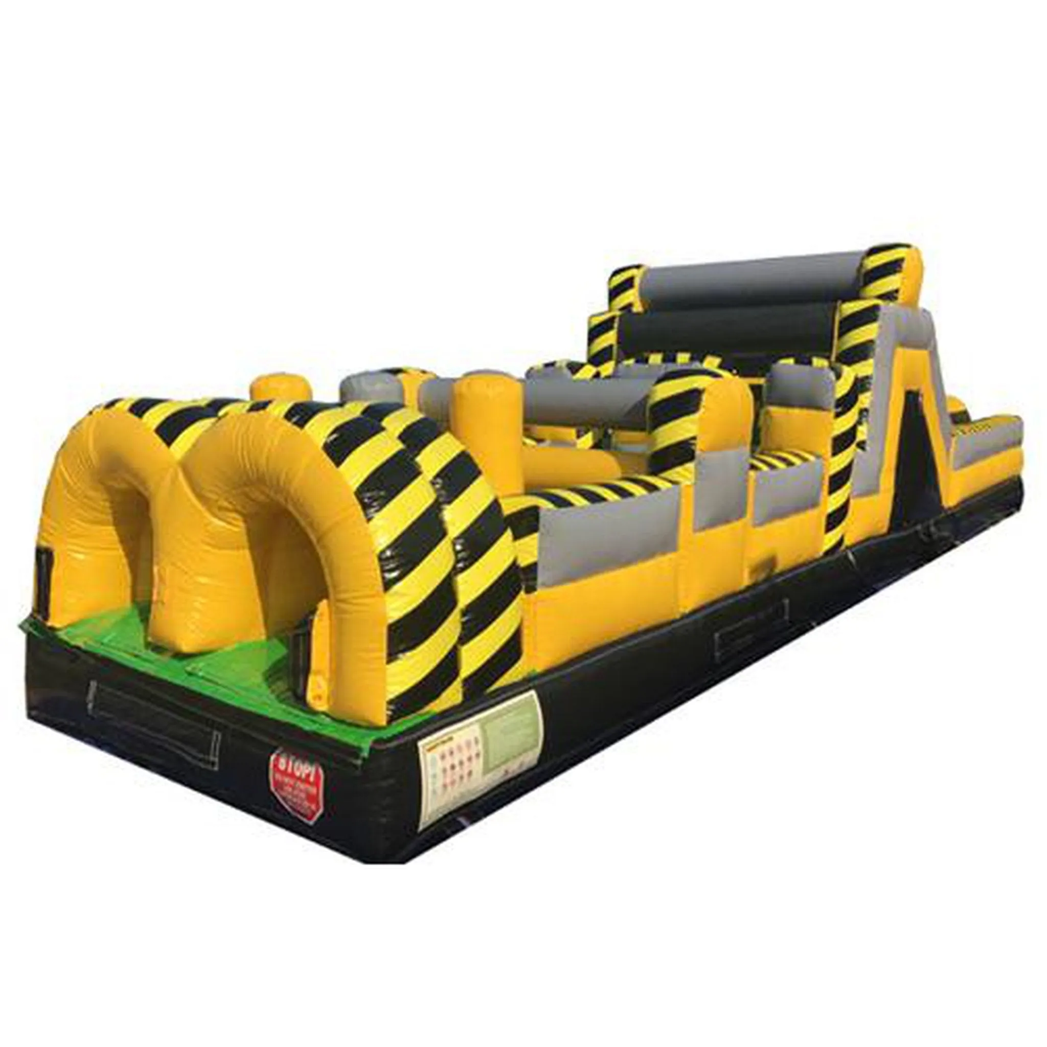 85' Construction Obstacle Course with Pool