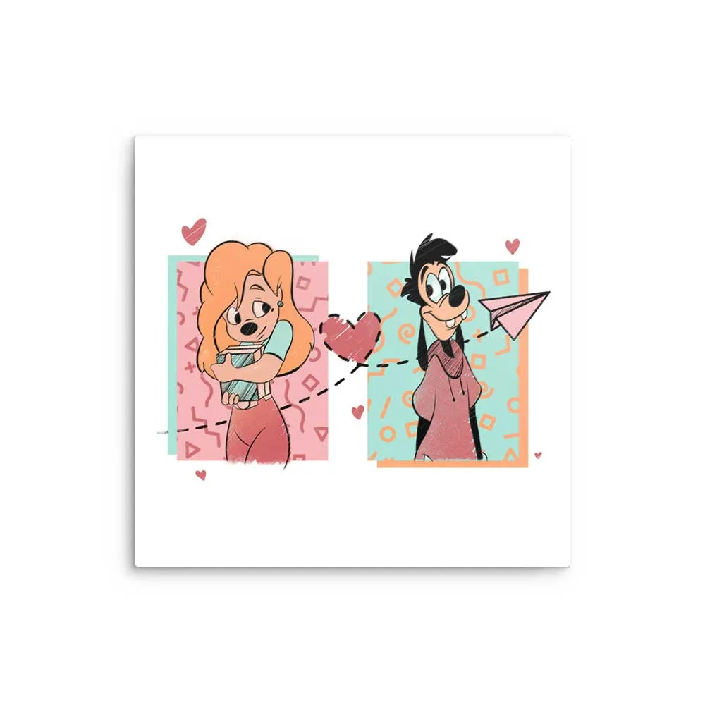 90's Love - Metal Print