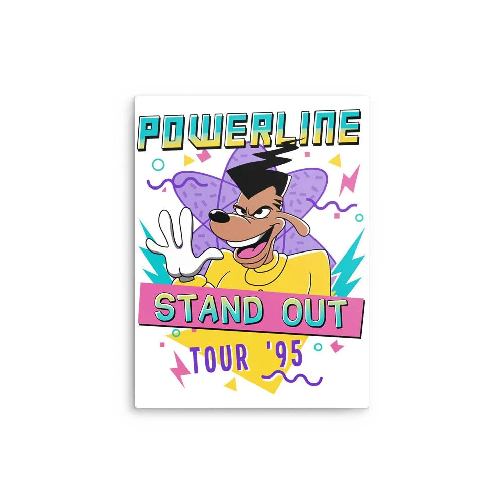 95' Stand Out Tour - Metal Print