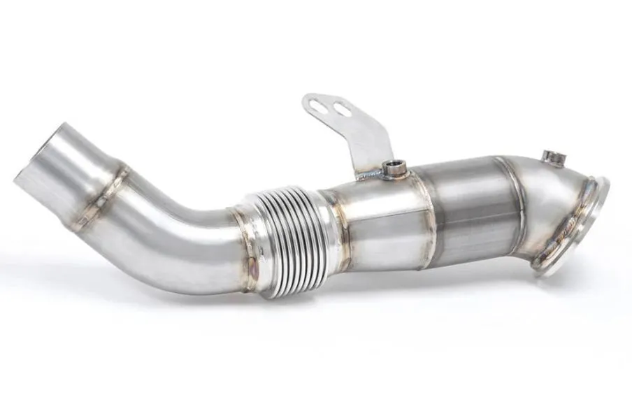AMS Performance 2020  Toyota Supra A90 Downpipe with Ultra High-Flow GESI Cat (amsAMS.38.05.0001-2)