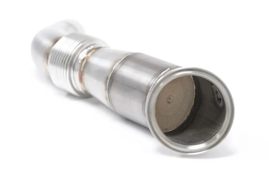 AMS Performance 2020  Toyota Supra A90 Downpipe with Ultra High-Flow GESI Cat (amsAMS.38.05.0001-2)