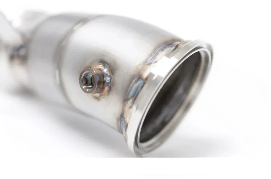 AMS Performance 2020  Toyota Supra A90 Downpipe with Ultra High-Flow GESI Cat (amsAMS.38.05.0001-2)