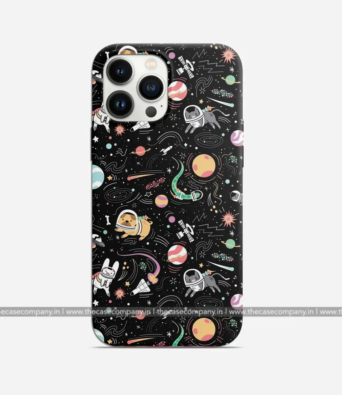Animals In Space Phone Case