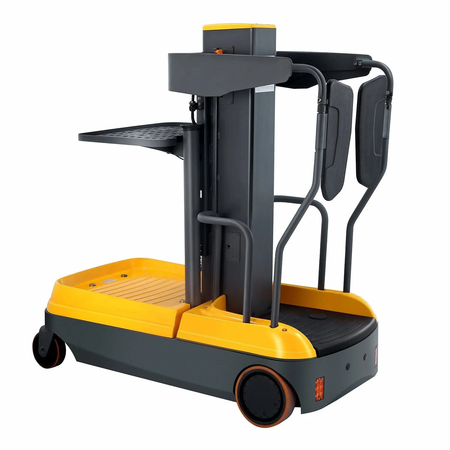 Apollolift  Fully Electric Mini Order Picker With Load Tray 200lbs. Capacity - A-5001
