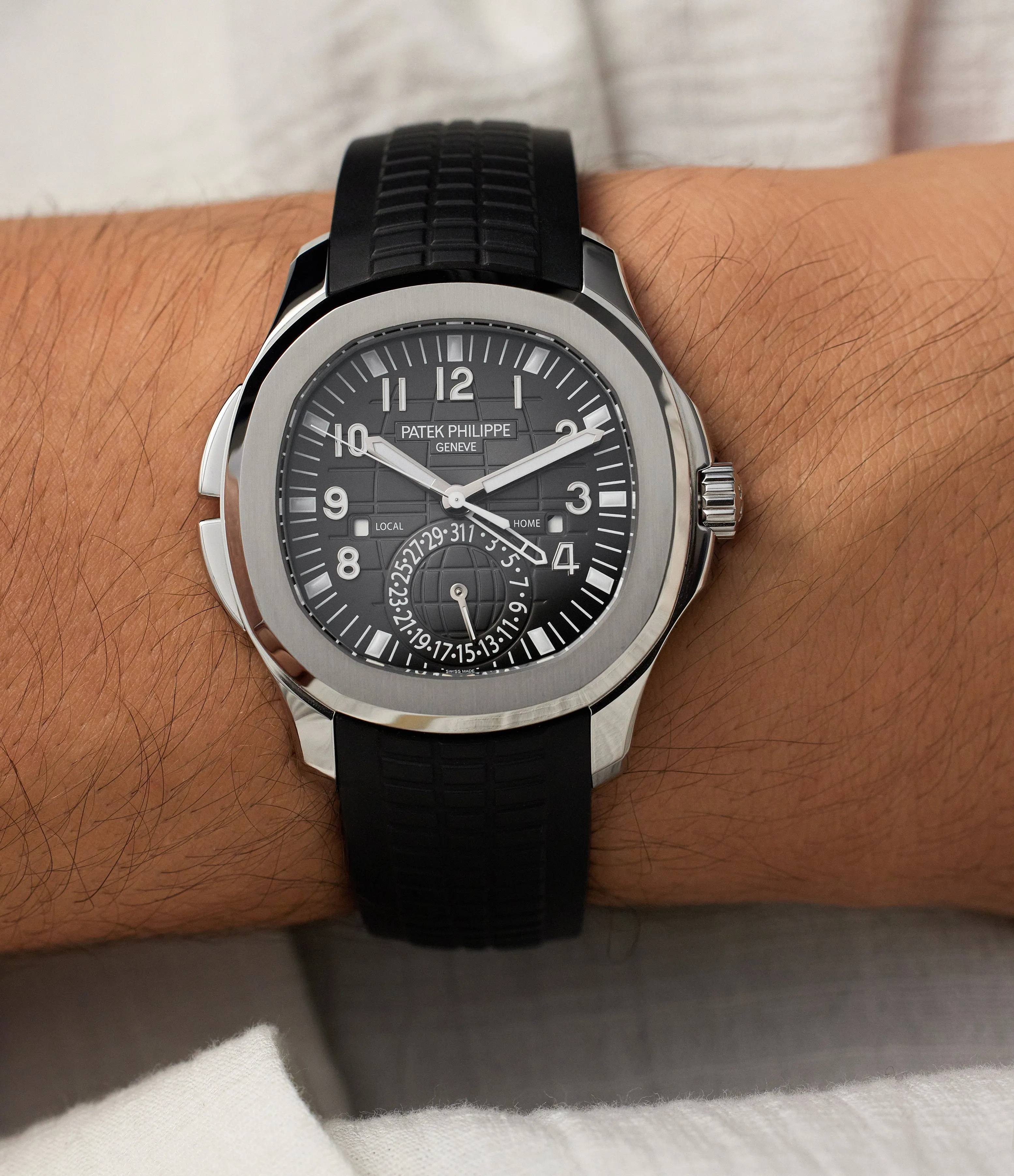 Aquanaut Travel Time | 5164A-001 | Stainless Steel