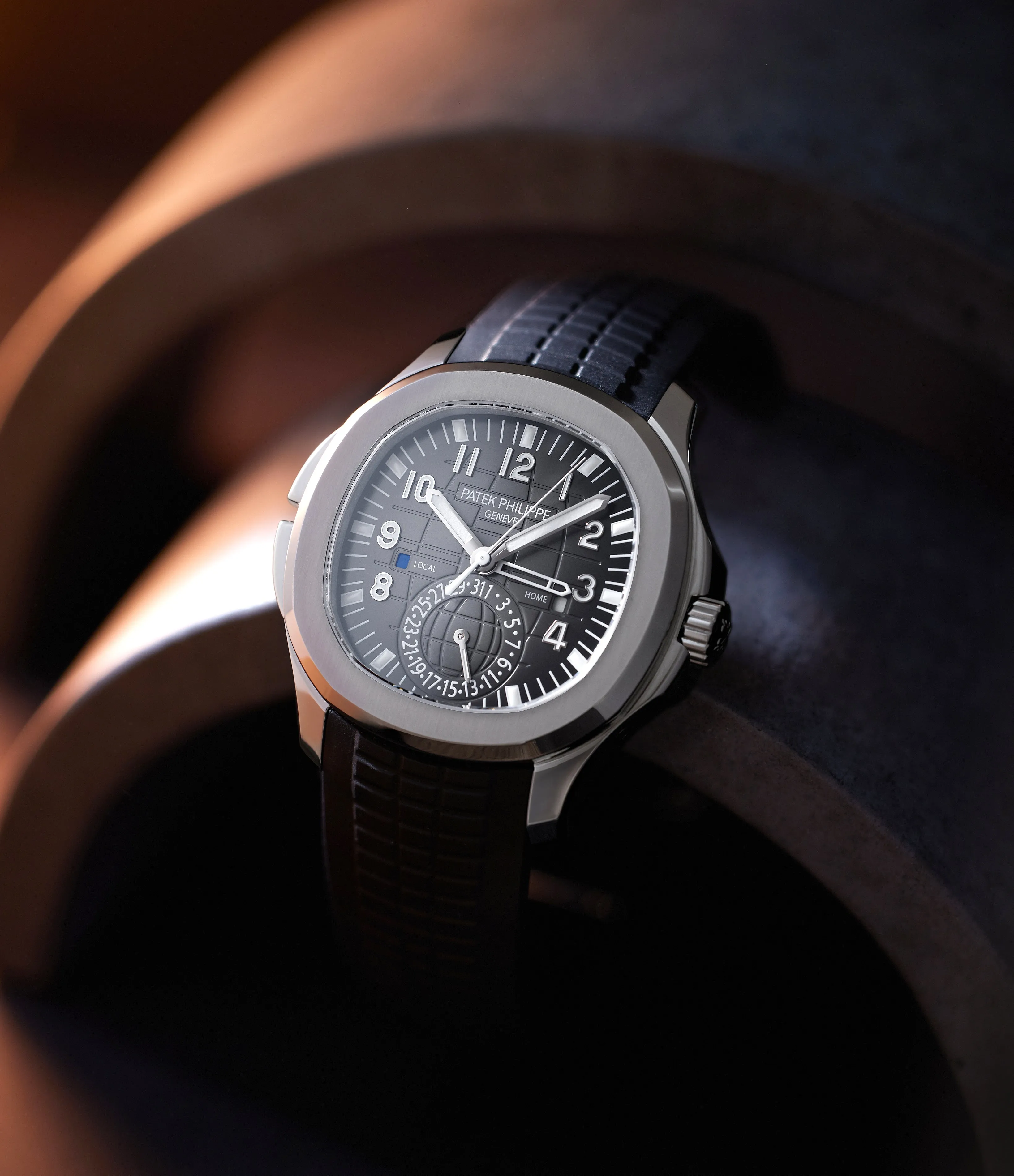 Aquanaut Travel Time | 5164A-001 | Stainless Steel