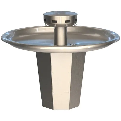 Bradley SN2008 Sentry Washfountain,  54", Circular, IR Activated, A Drain