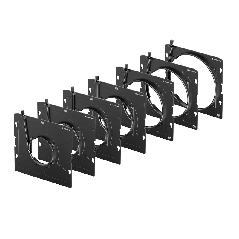 Bright Tangerine 6x6" Frame Safe Clamp Adapter (110mm)