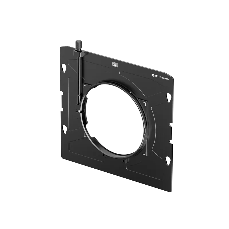 Bright Tangerine 6x6" Frame Safe Clamp Adapter (110mm)