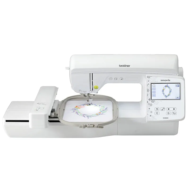 Brother NV880E Embroidery Machine-High-Quality IMPROVED Embroidery Sewing Machine With Large Embroidery Area