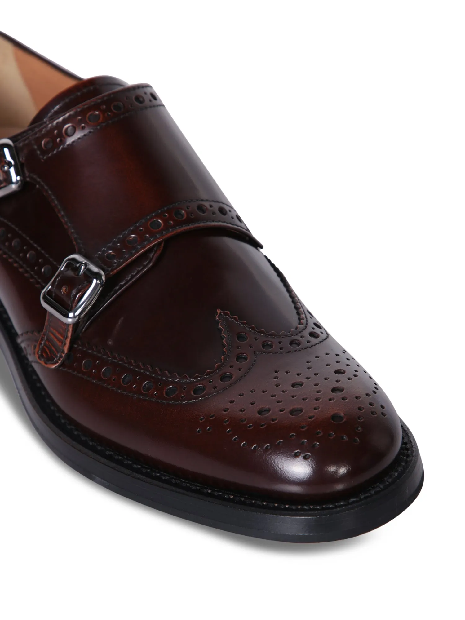 Brown monk strap