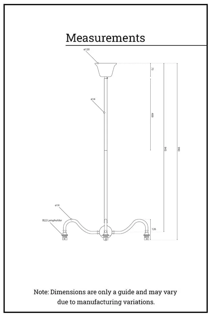 Chelsea Gooseneck Chandelier