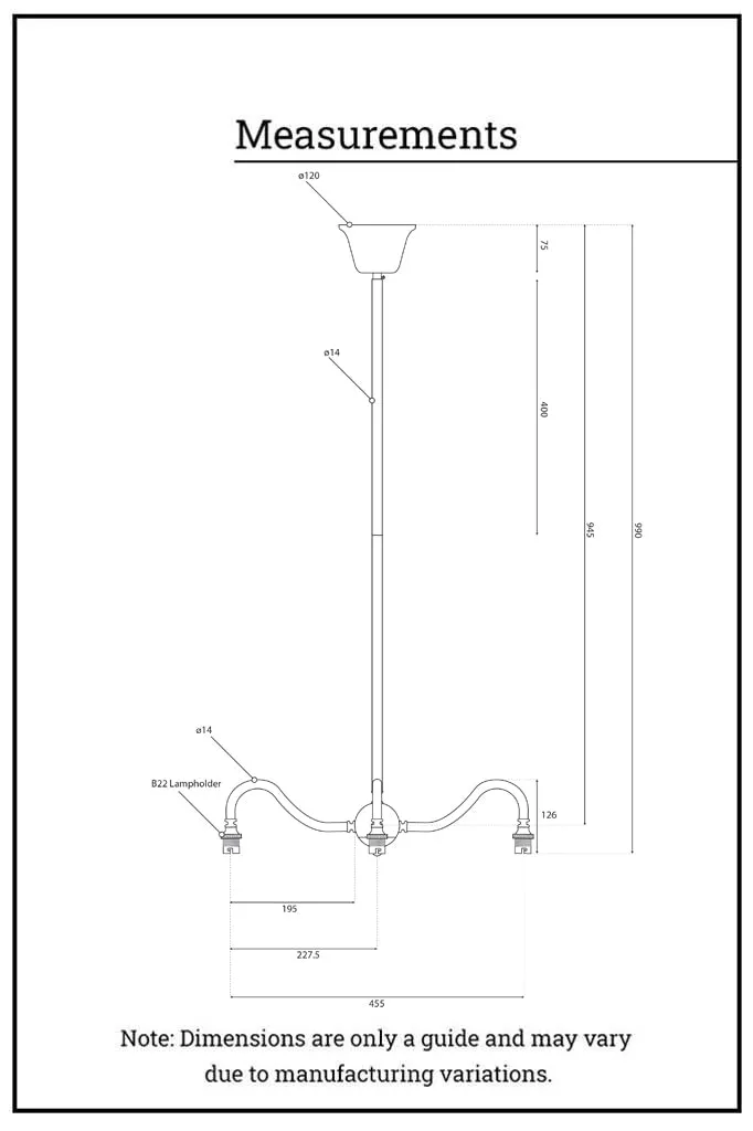 Chicago Schoolhouse Gooseneck Chandelier