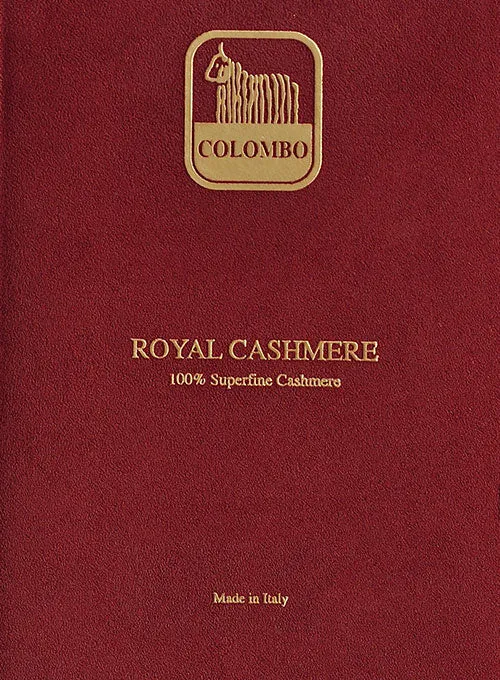 Colombo Red Cashmere Jacket