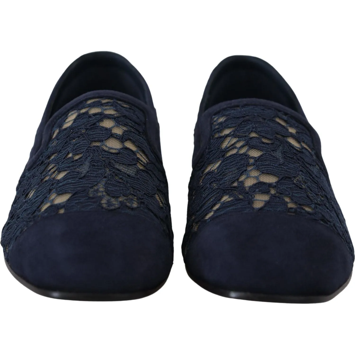 Dolce & Gabbana Elegant Blue Loafers Flats - Summer Chic