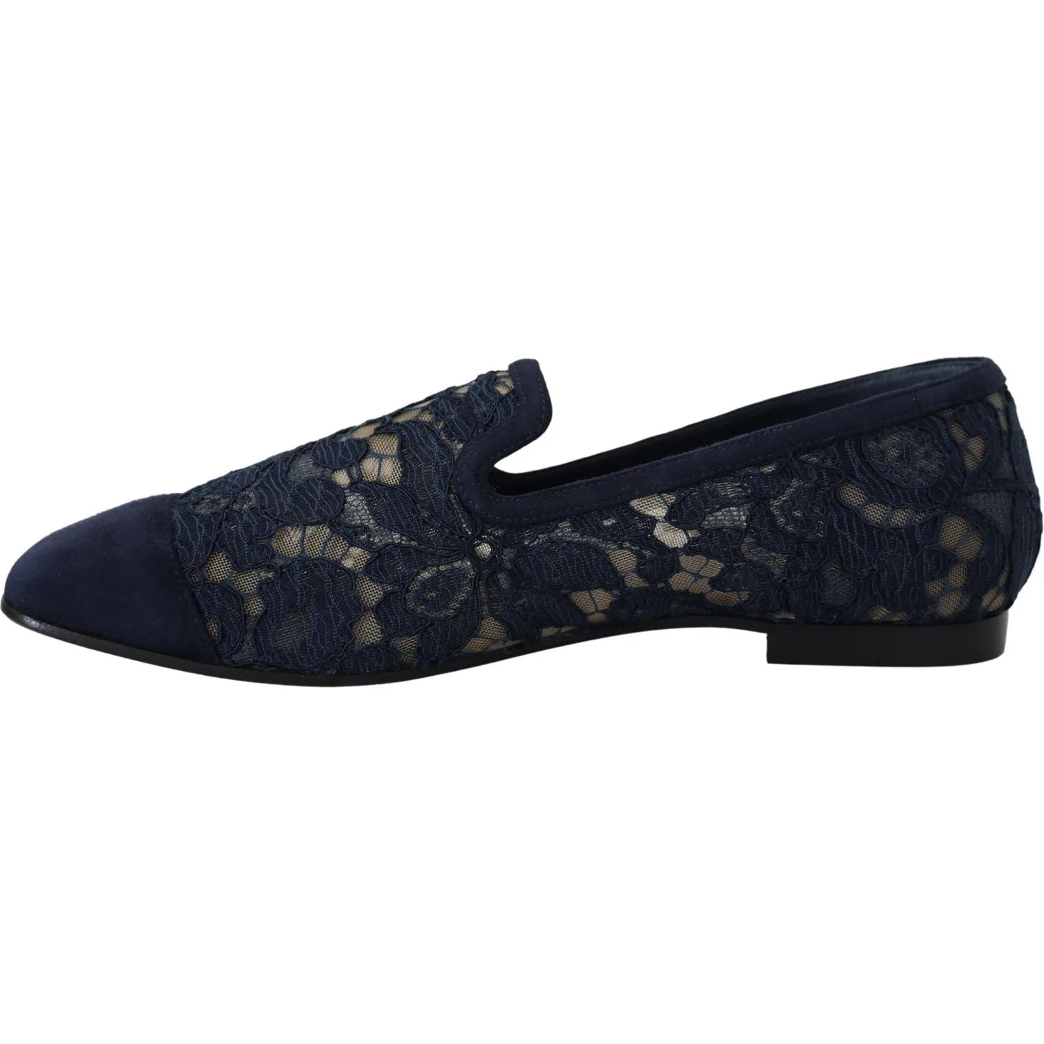 Dolce & Gabbana Elegant Blue Loafers Flats - Summer Chic