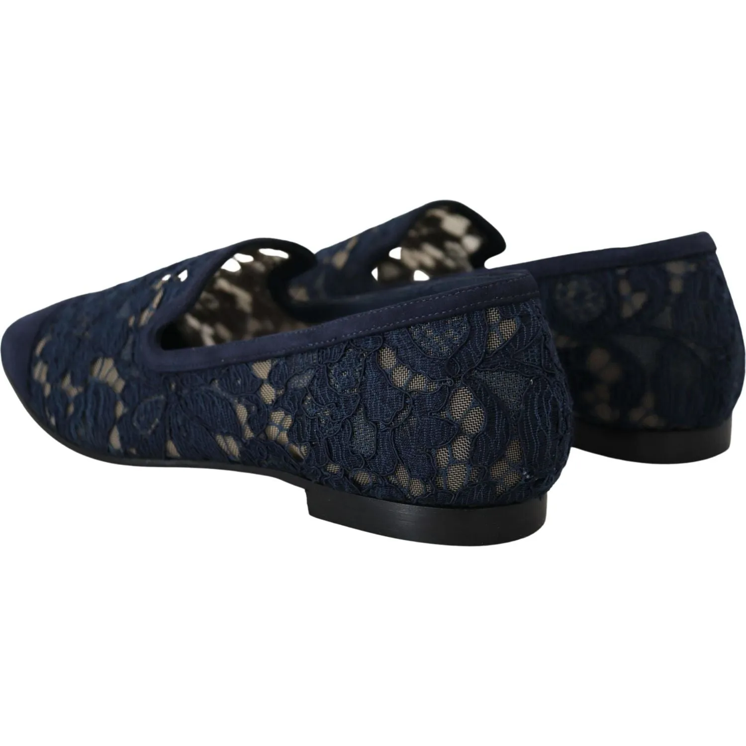 Dolce & Gabbana Elegant Blue Loafers Flats - Summer Chic