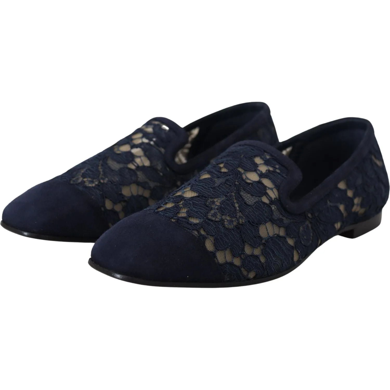 Dolce & Gabbana Elegant Blue Loafers Flats - Summer Chic
