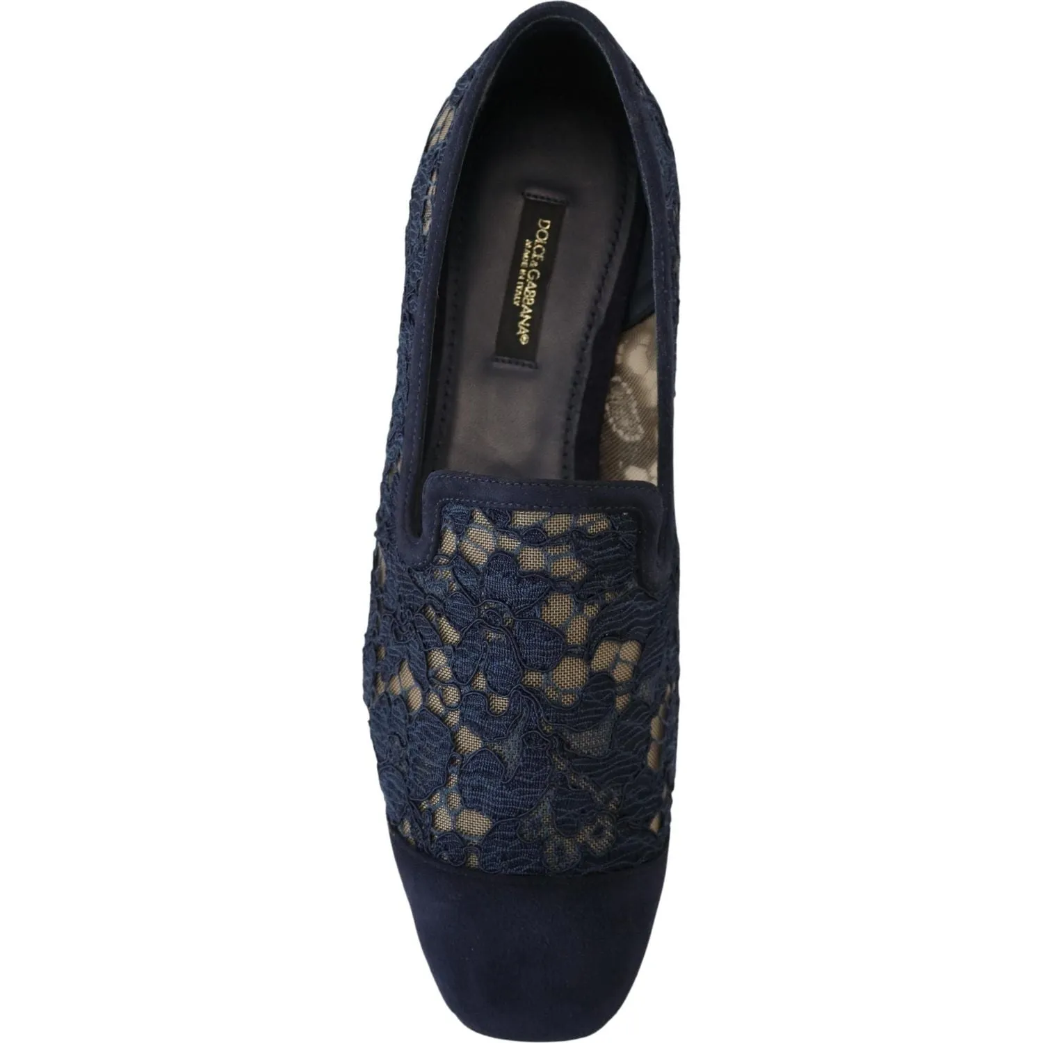 Dolce & Gabbana Elegant Blue Loafers Flats - Summer Chic
