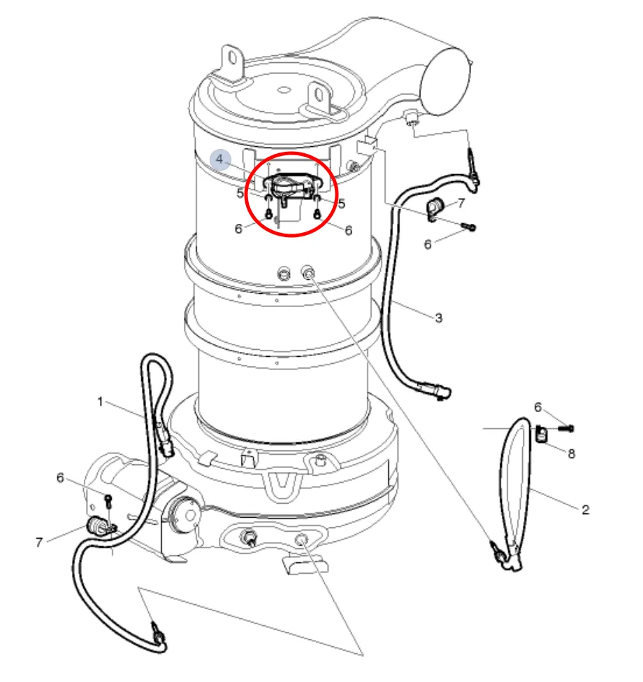DPF Pressure Sensor | Volvo | Volvo 20451992 | FleetRun FR-AFTR797