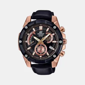 Edifice Men's Chronograph Leather Watch EX393 - EFR-559BGL-1AVUDF