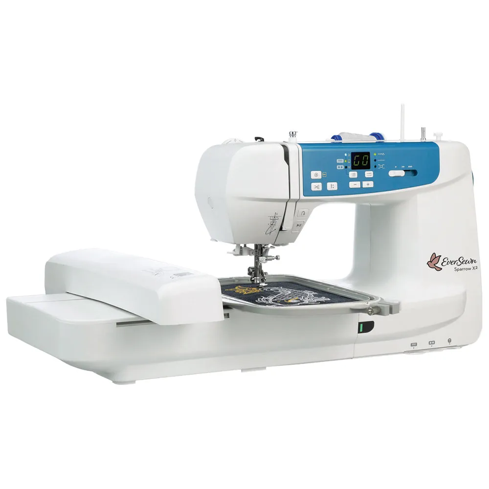 EverSewn Sparrow X2 Computerized Sewing and Embroidery Machine