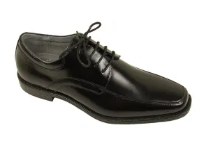 Florsheim 24760 Full-Grain Leather Young Men's Shoe - Moc Toe Oxford - Black