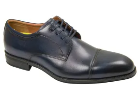 Florsheim 27612 Young Men's Dress Shoe-Cap Toe Oxford -Smooth- Navy