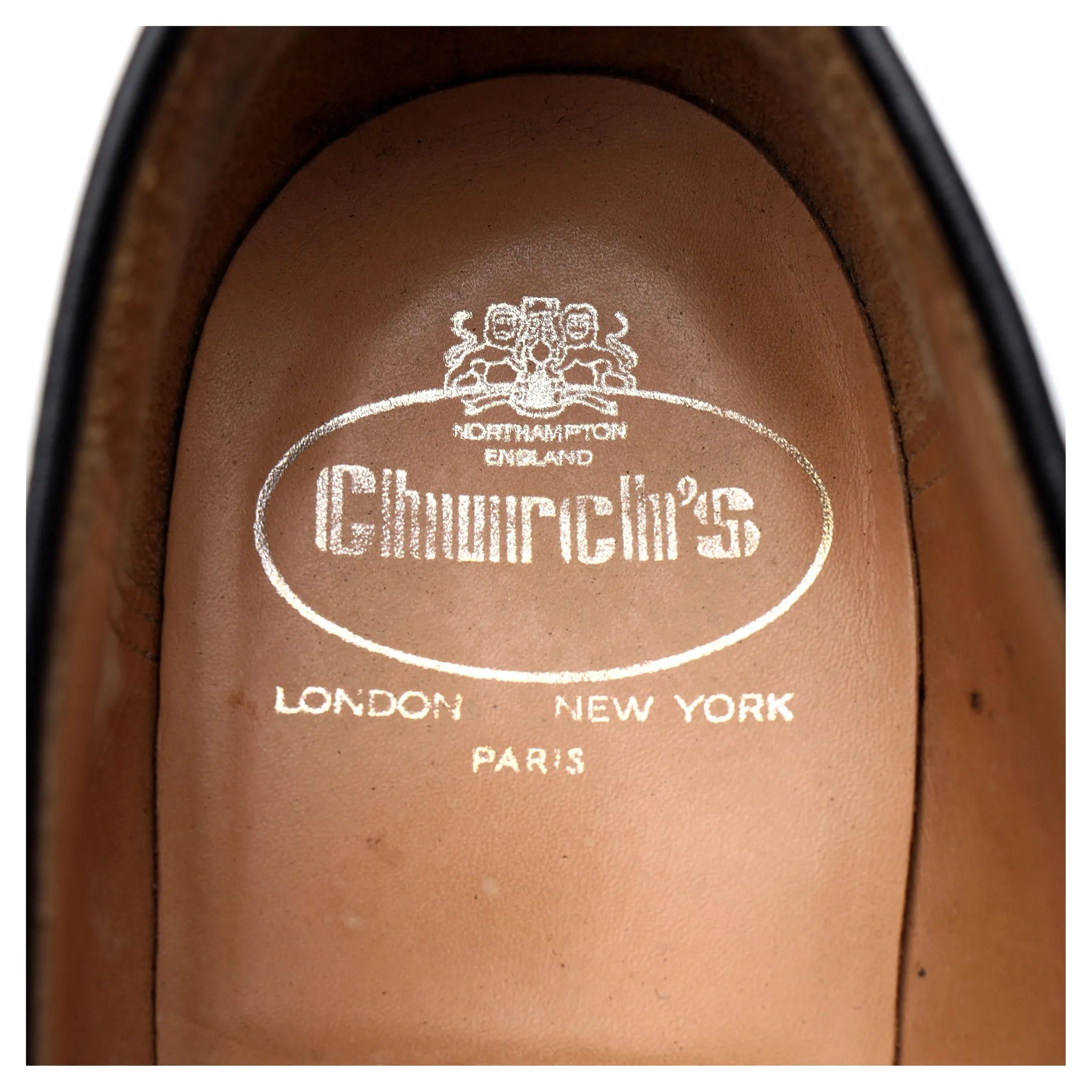 Stylish Gerard Black Leather Loafers - UK Size 8.5 (F Width) for Men