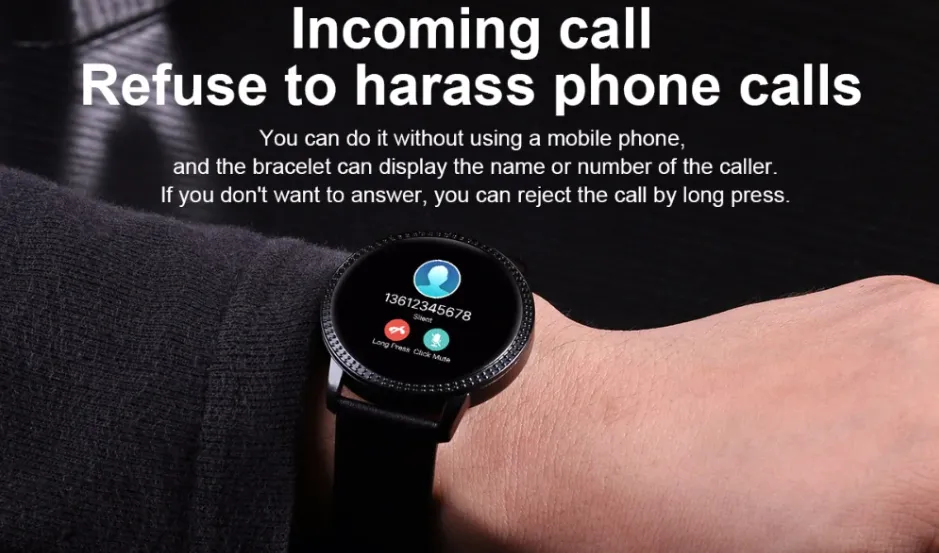 Heart Rate Smart watch With Bluetooth
