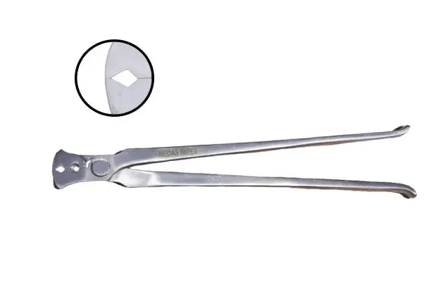 Horse Hoof Nail Puller Farrier Tool Heavy Duty Shoe Veterinary Tack Silver Nipper 13”