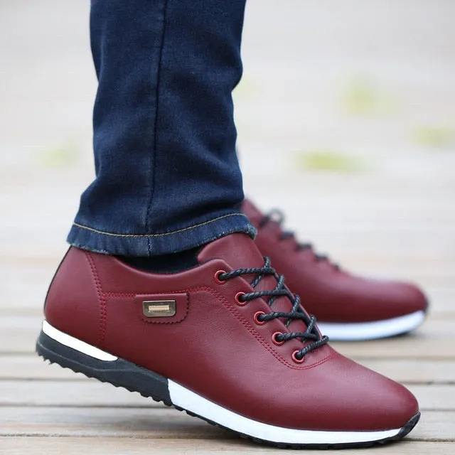 Italian Tennis Walking Loafer Shoes