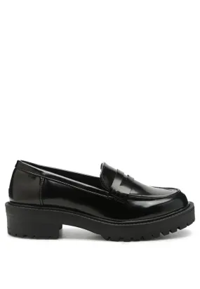 Jules Faux Leather Lug Loafers