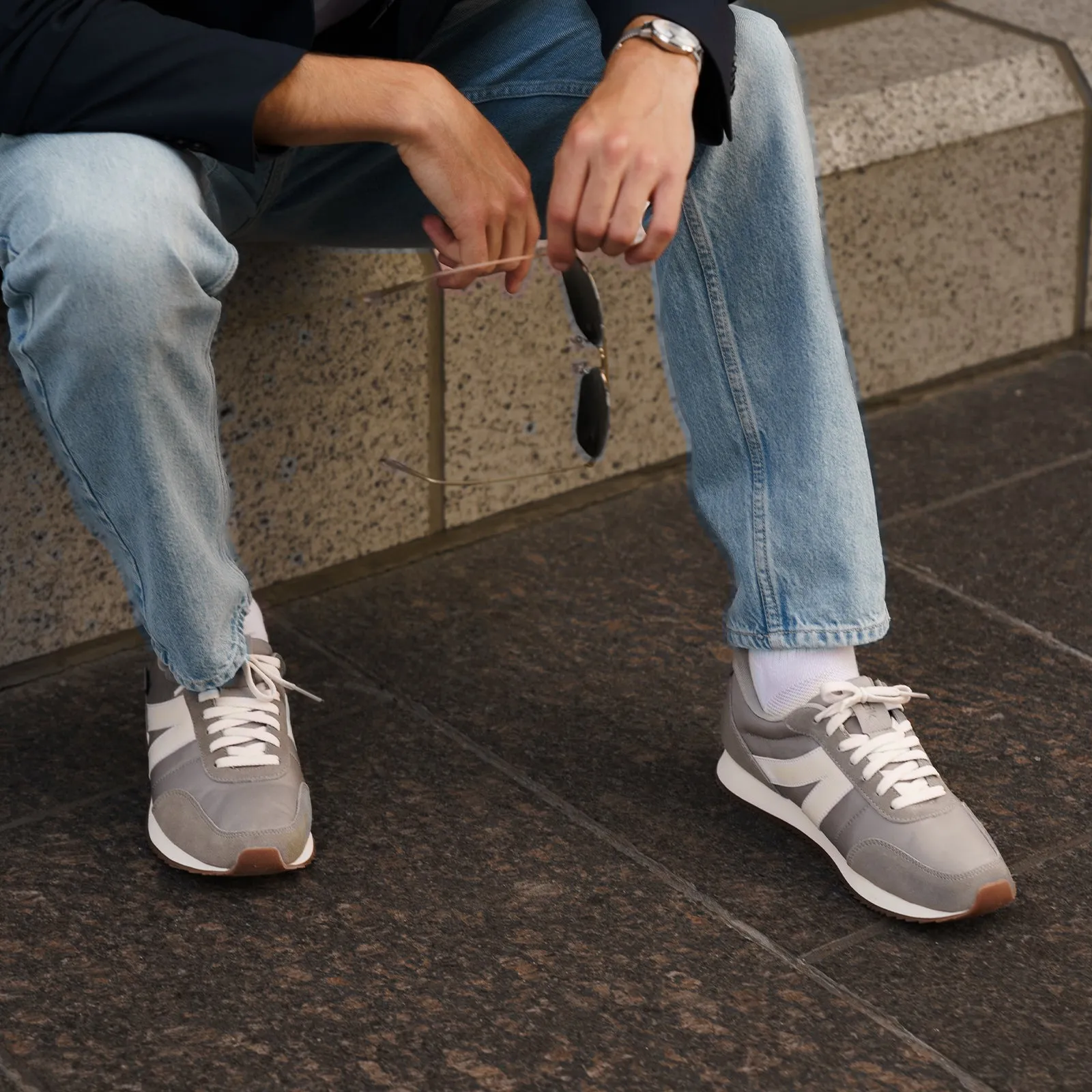 Kizik Milan Sneaker (Unisex) - Granite