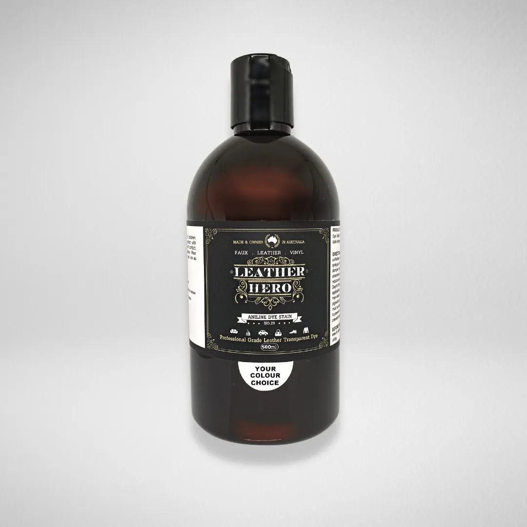 Leather Aniline Dye Stain - Aniline Black