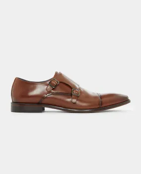 Leather Monk Strap Brogue