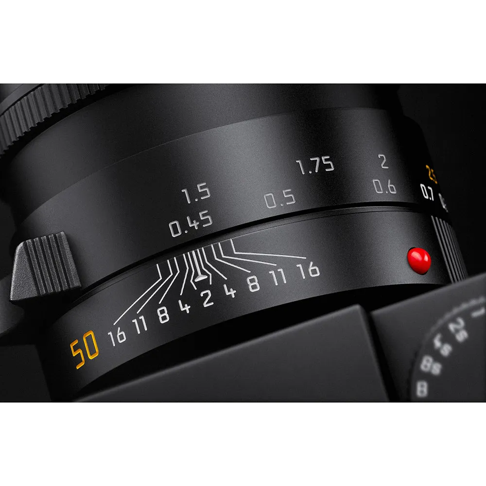 Leica Summilux-M 50mm f/1.4 ASPH II, black