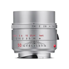 Leica Summilux-M 50mm f/1.4 ASPH II, silver