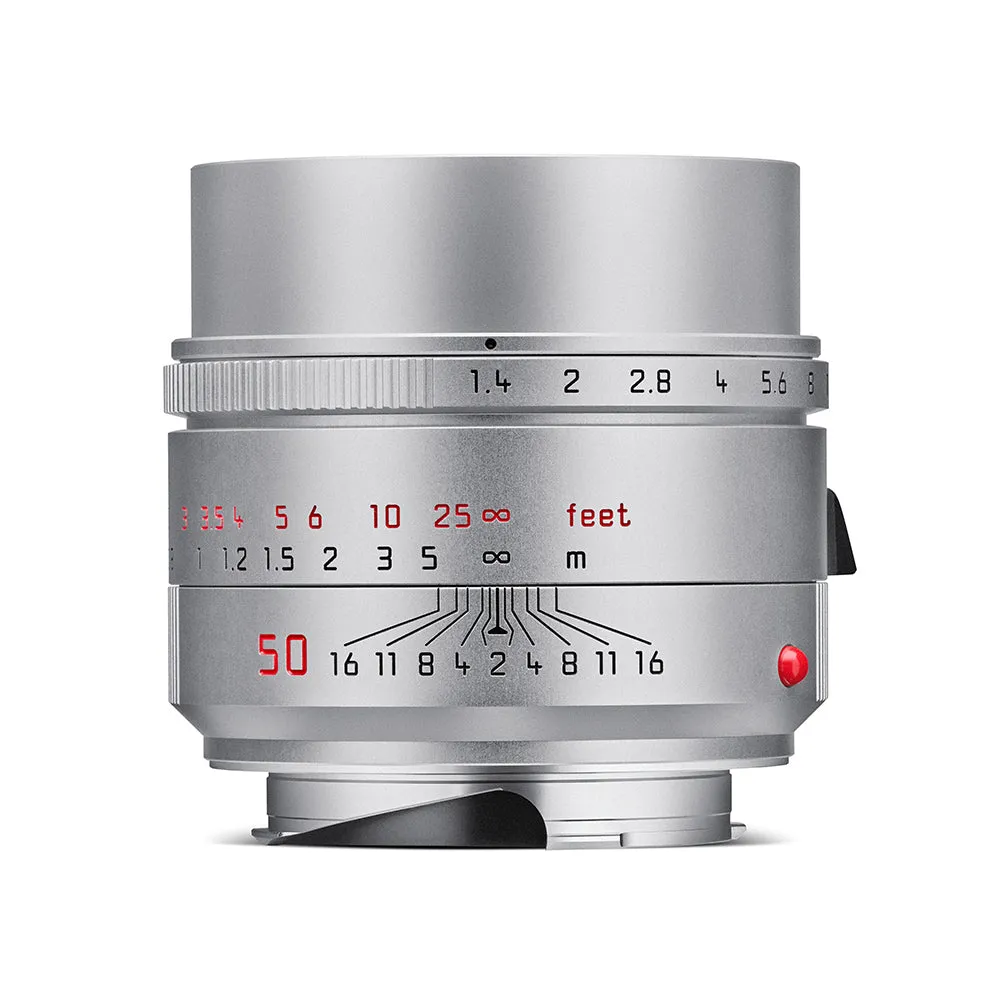 Leica Summilux-M 50mm f/1.4 ASPH II, silver