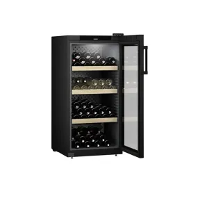 Liebherr WPbl4201 Wine Cooler, Black, E Rated