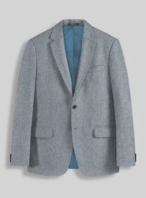 Light Blue Denim Tweed Jacket