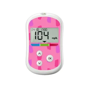 Lipstick Smudge OneTouch Verio Flex Glucometer