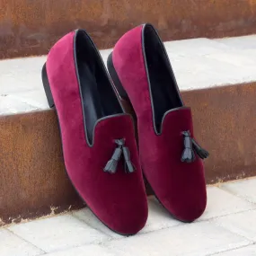 Louie in Maroon with Tassels