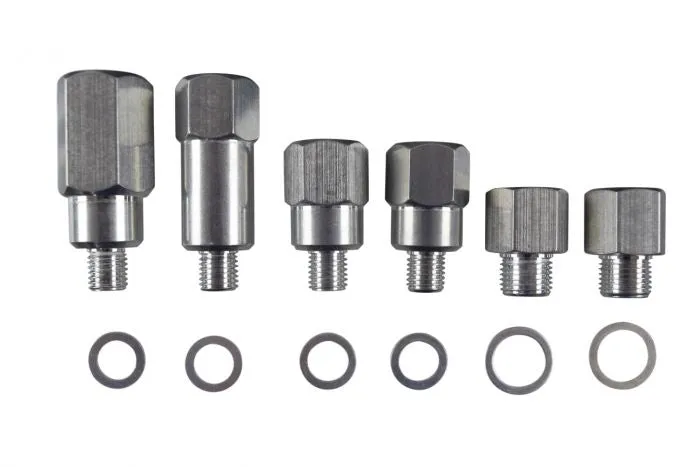 LS Master Adapter Set Engine Oil & Coolant Sensor Gauge 1/8 3/8 1/2 NPT LS1 LS3